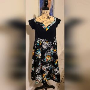 Paper Dolls Rockabilly Dress size US 14 /UK 18